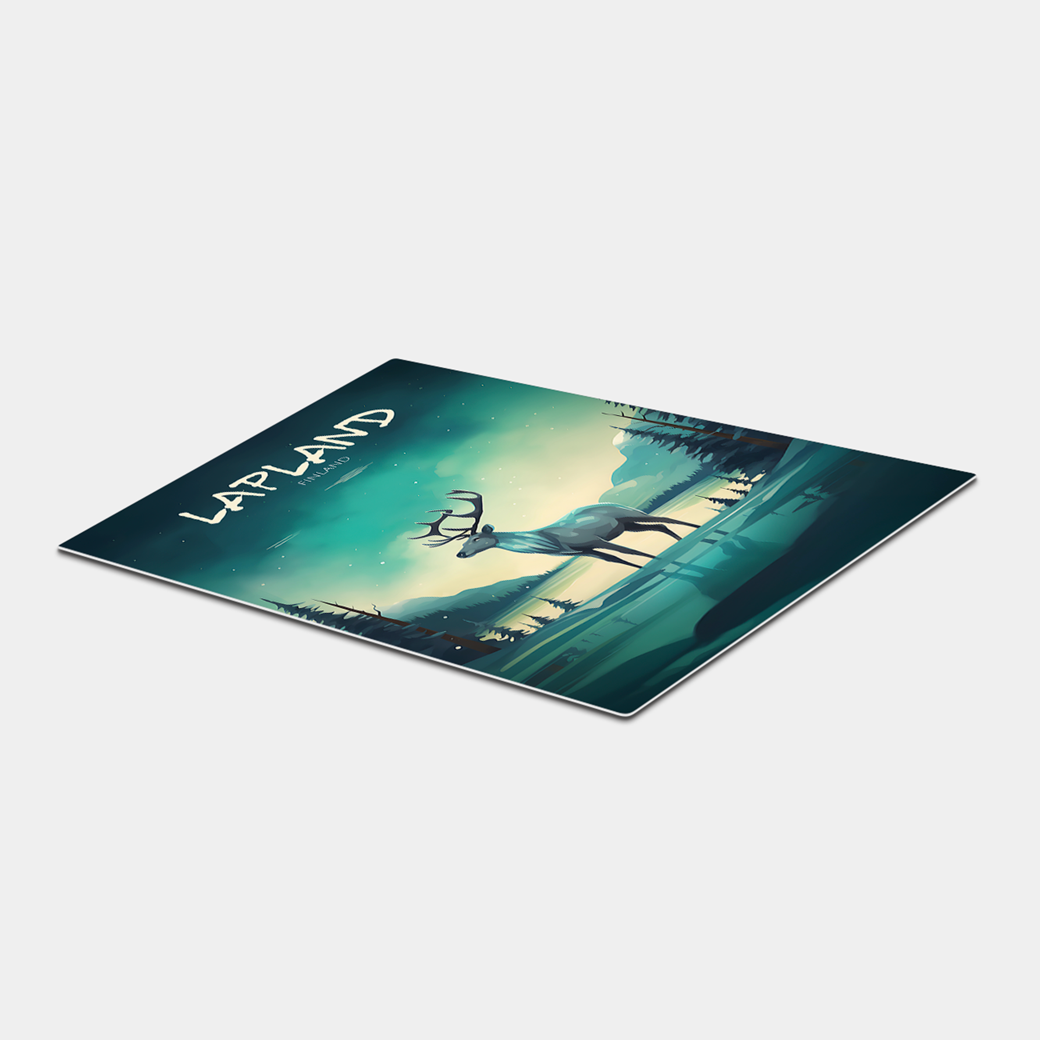 Lapland Travel Poster