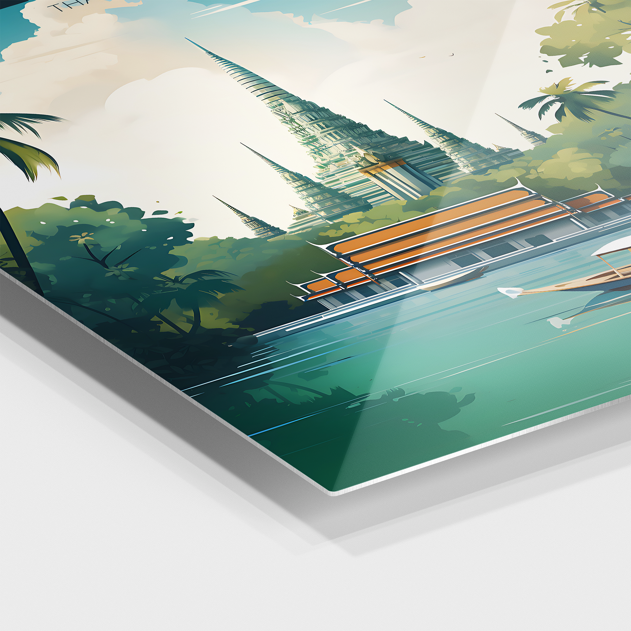 Bangkok Travel Poster