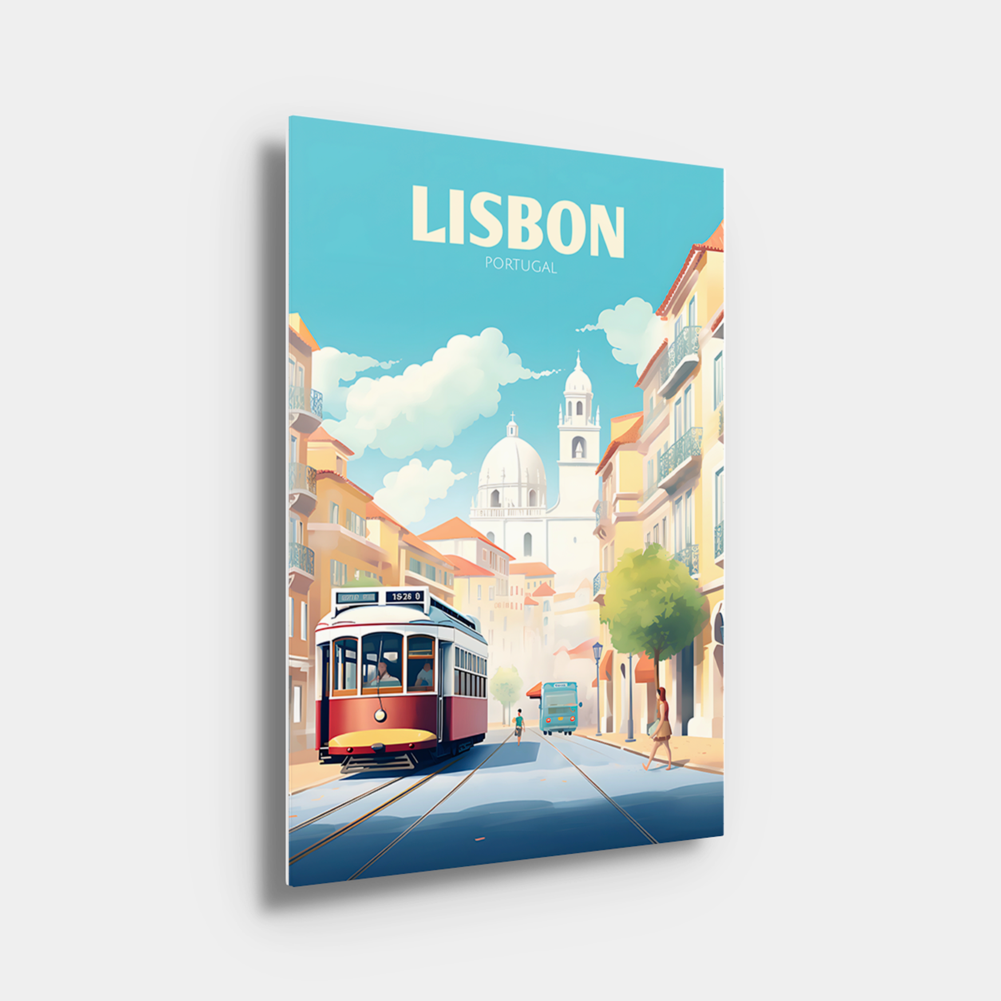 Lisbon Travel Poster