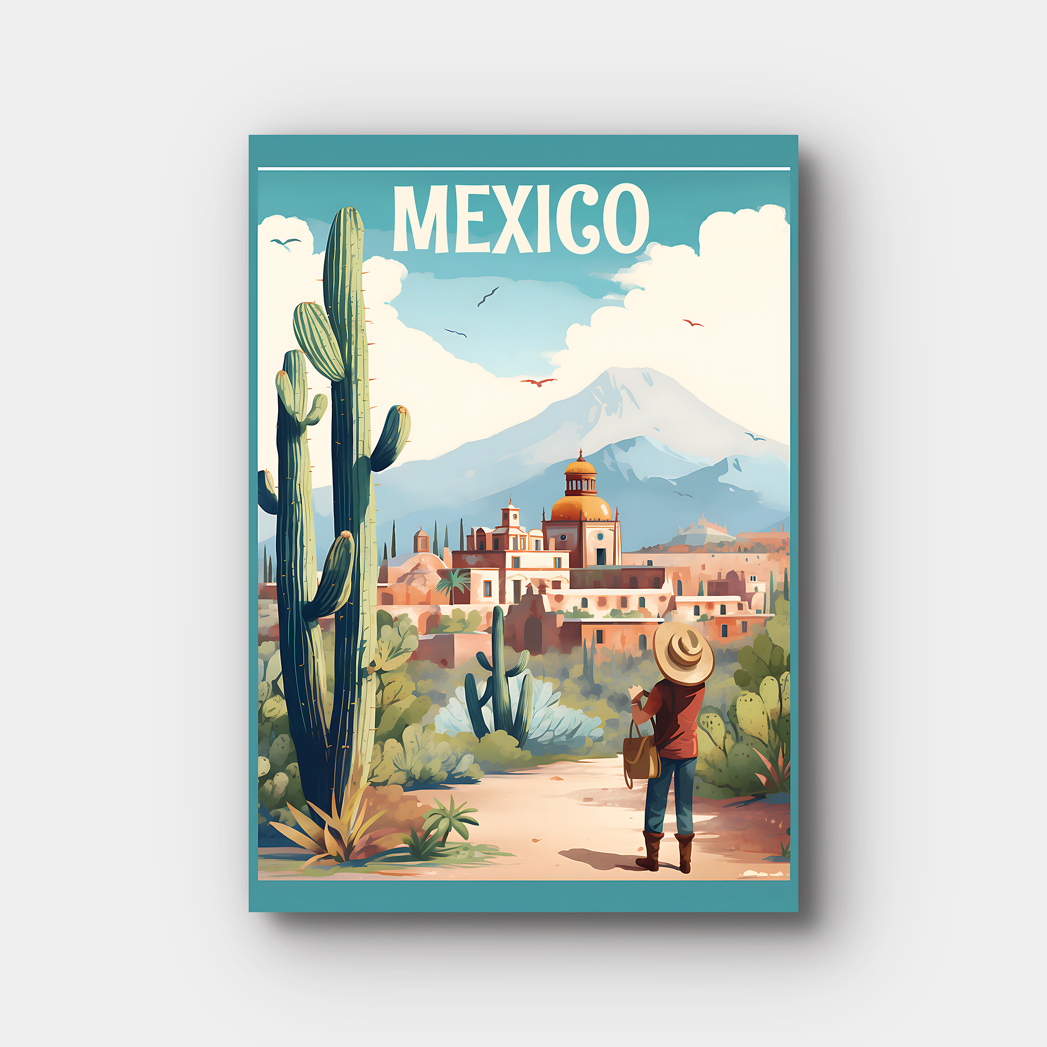 Mexico Travel Poster