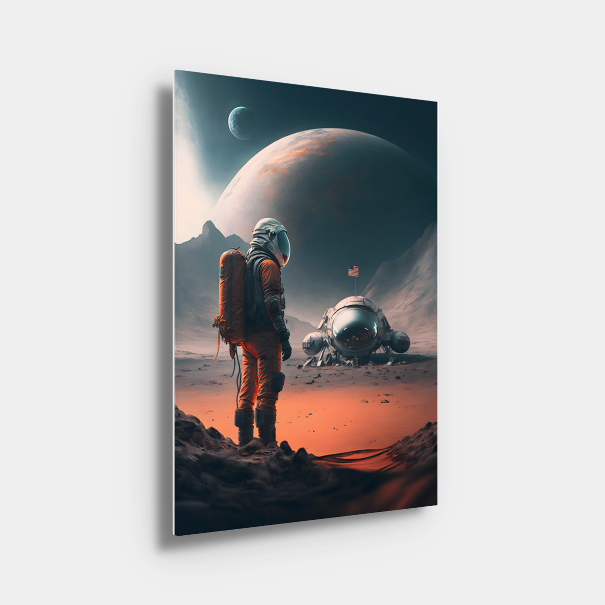 American Astronaut Spaceship