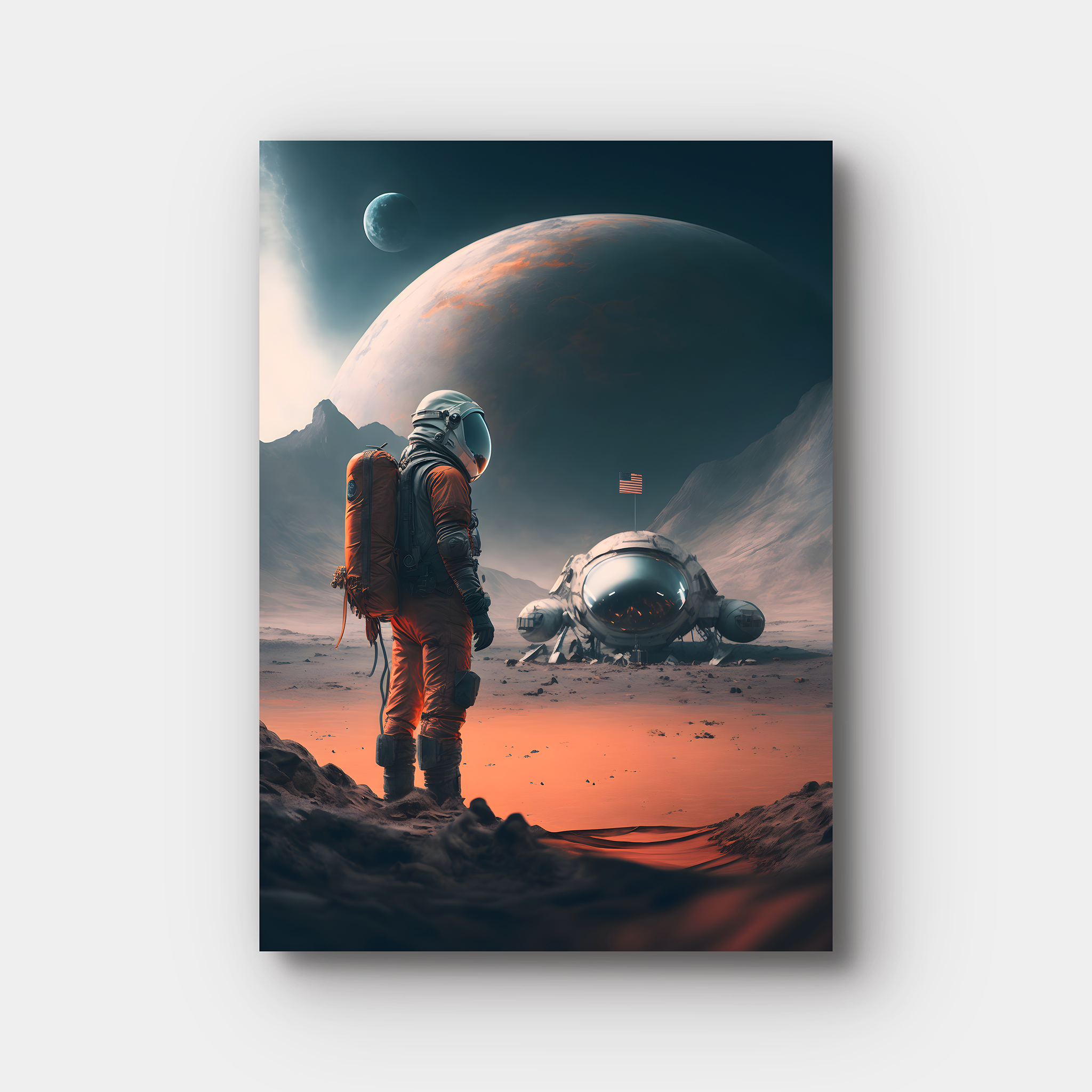 American Astronaut Spaceship