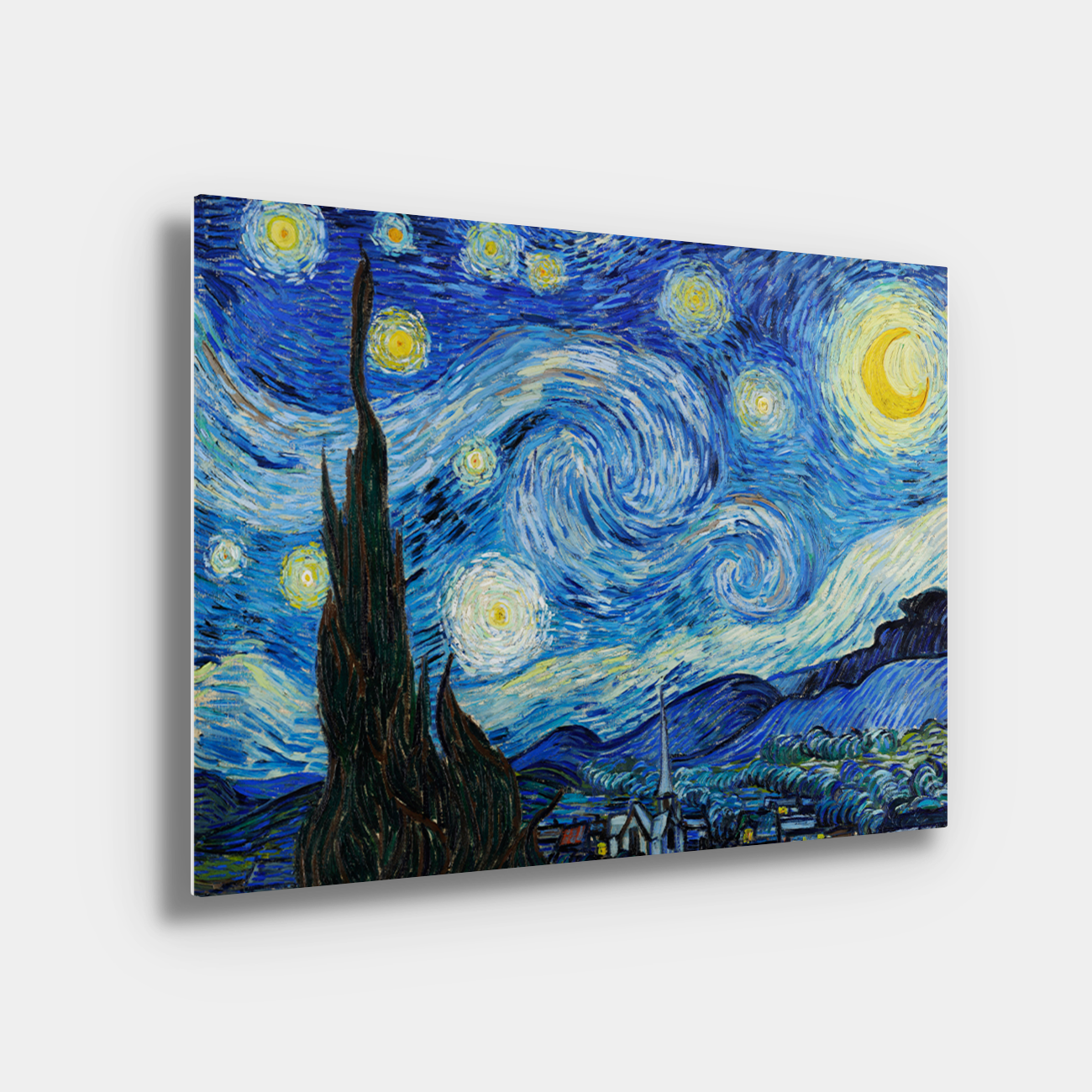 The Starry Night By Vincent Van Gogh