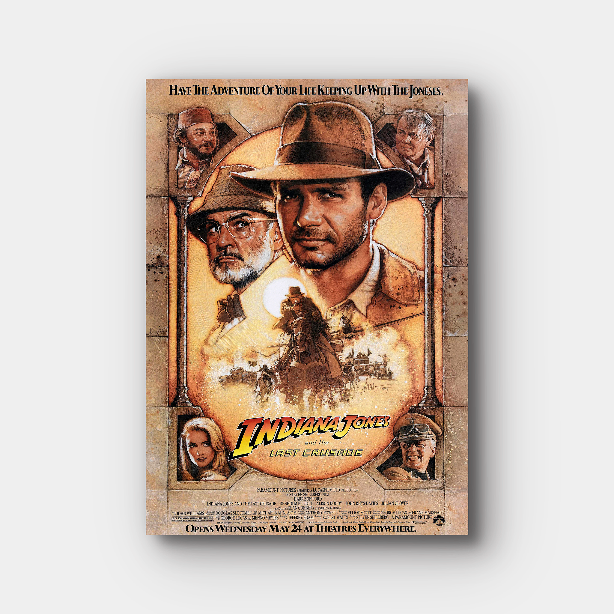 Indiana Jones And The Last Crusade Movie Poster