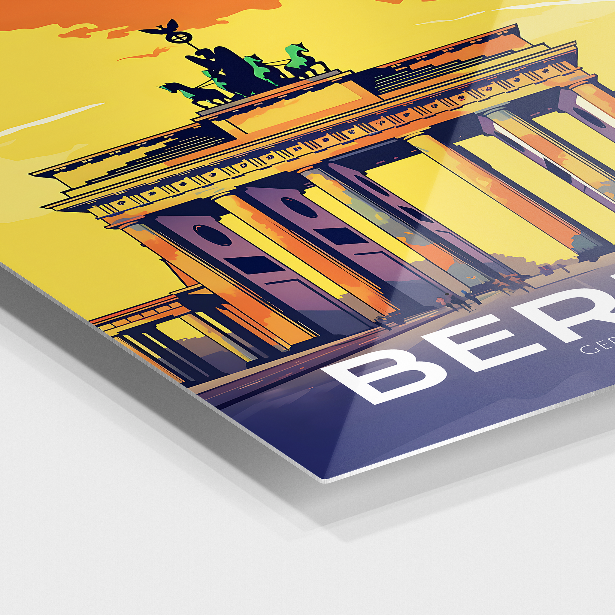 Berlin Travel Poster