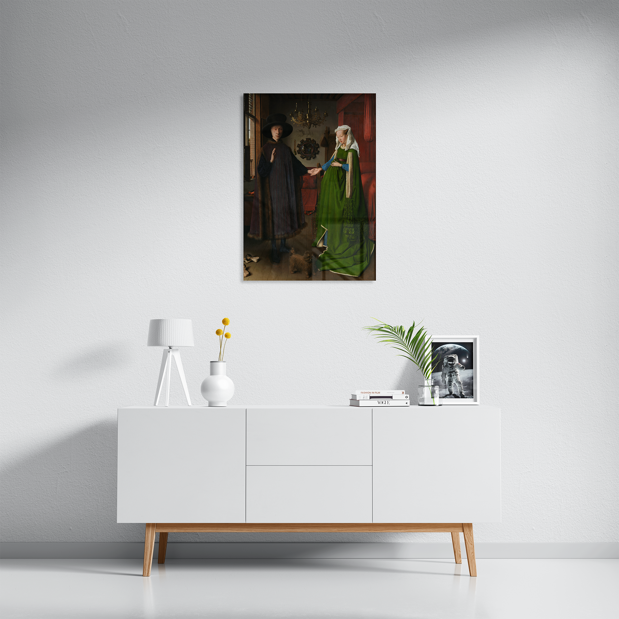 The Arnolfini Portrait by Jan van Eyck