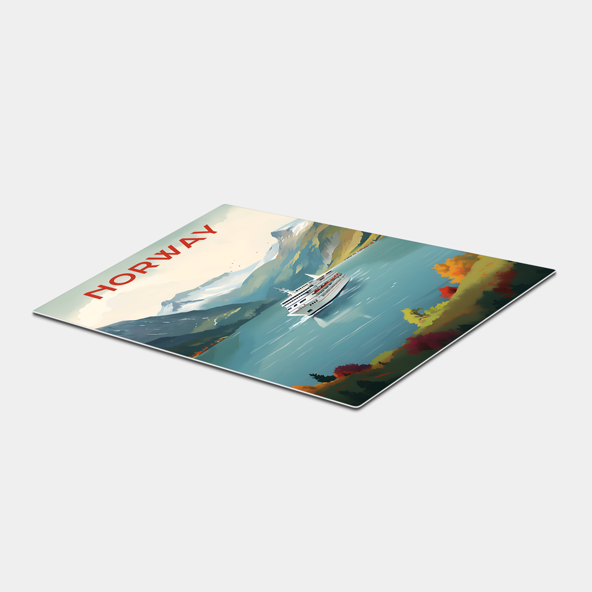 Norway Travel Poster