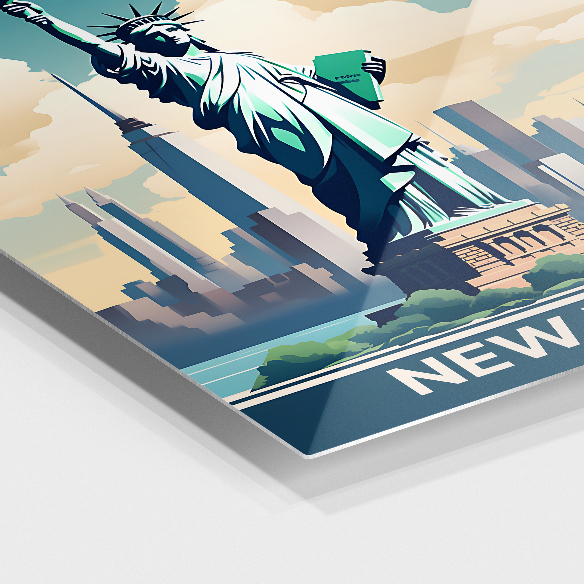 New York Travel Poster