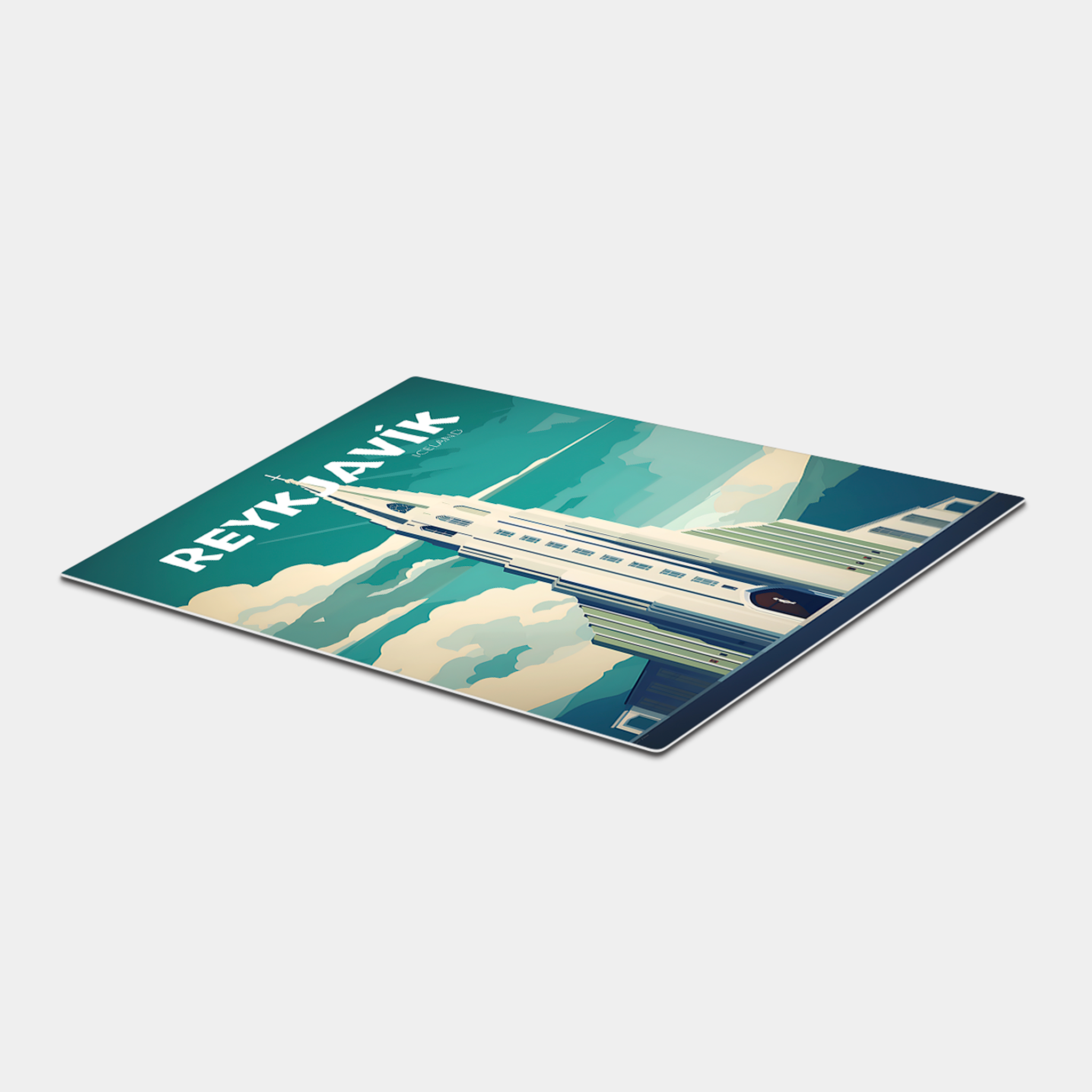 Reykjavík Travel Poster