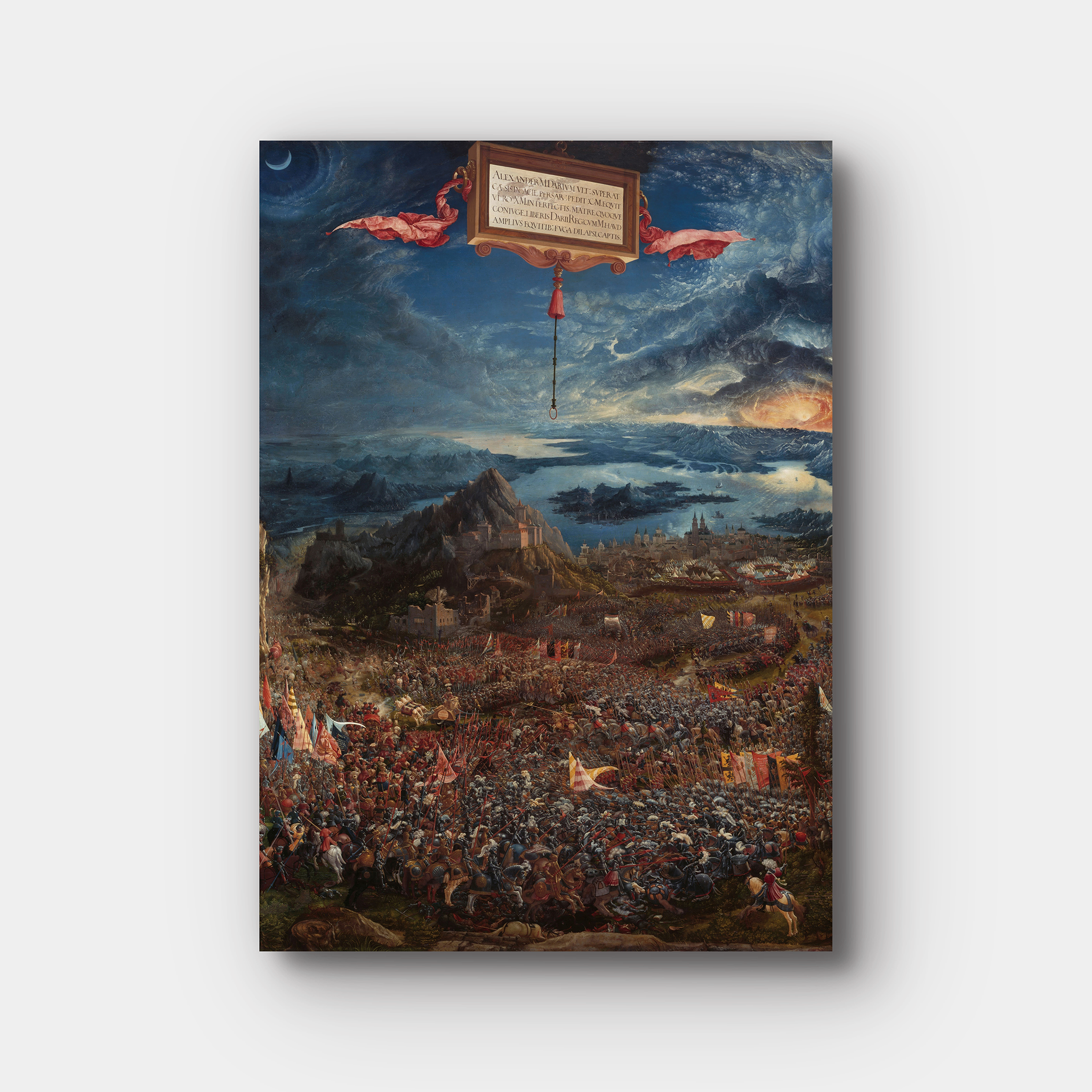 Battle Of Issus by Albrecht Altdorfer