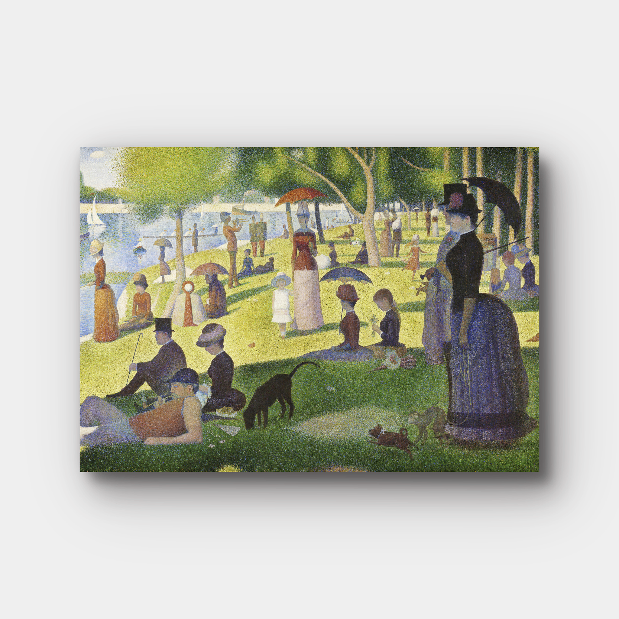 A Sunday Afternoon on the Island of La Grande Jatte by Georges Seurat