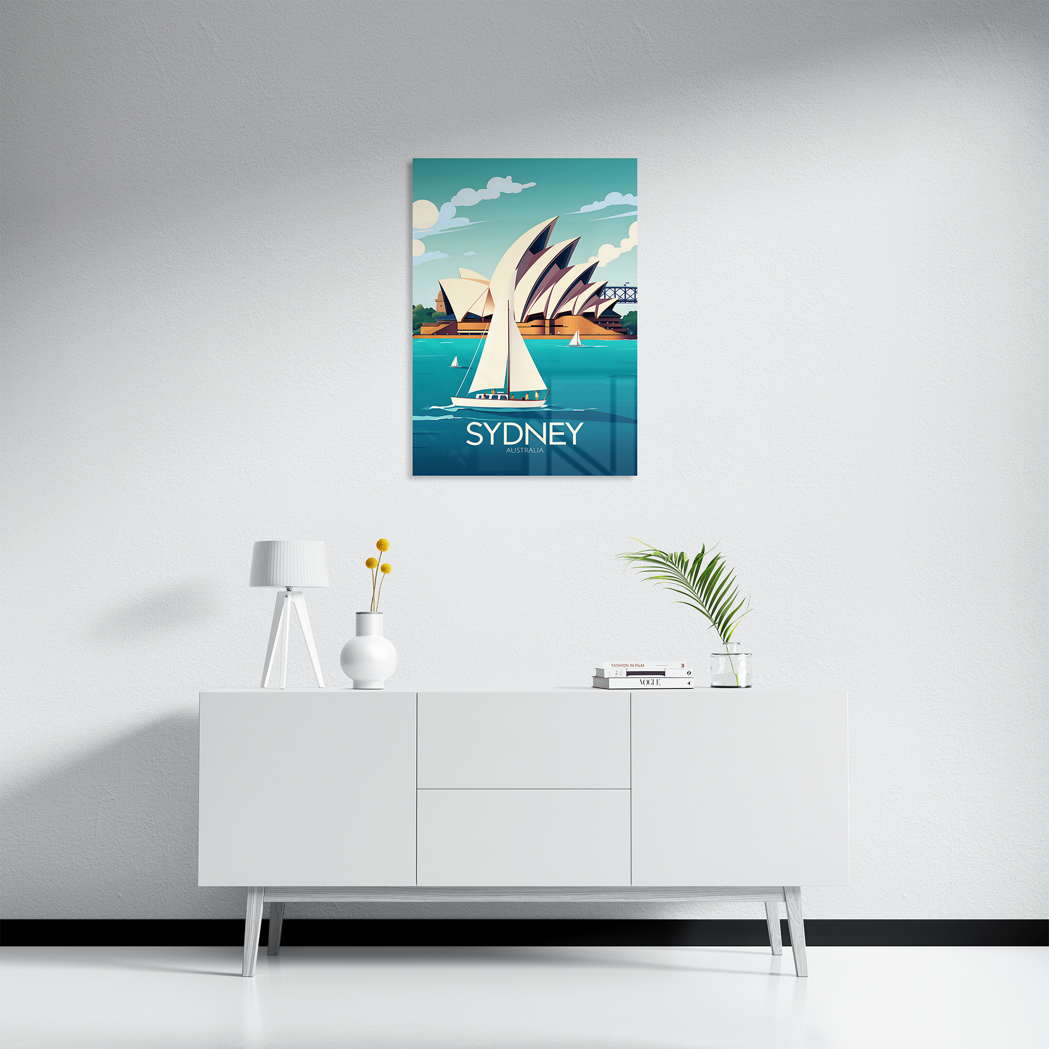 Sydney Alps Travel Poster