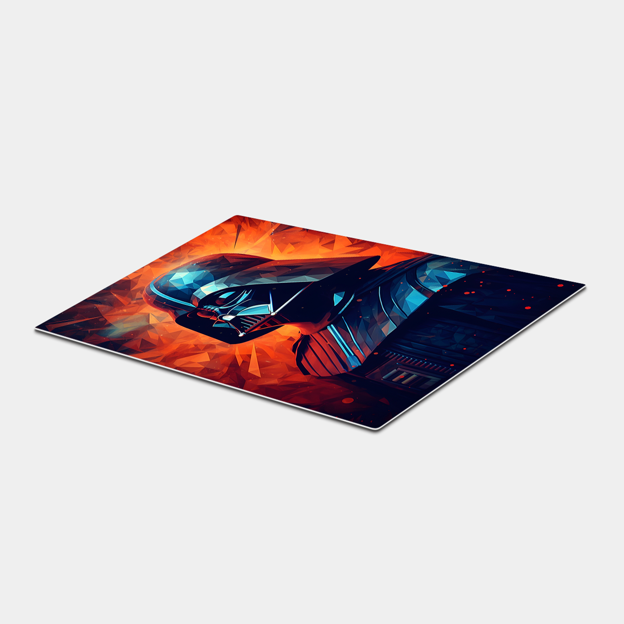 Darth Vader Orange Pixel Art