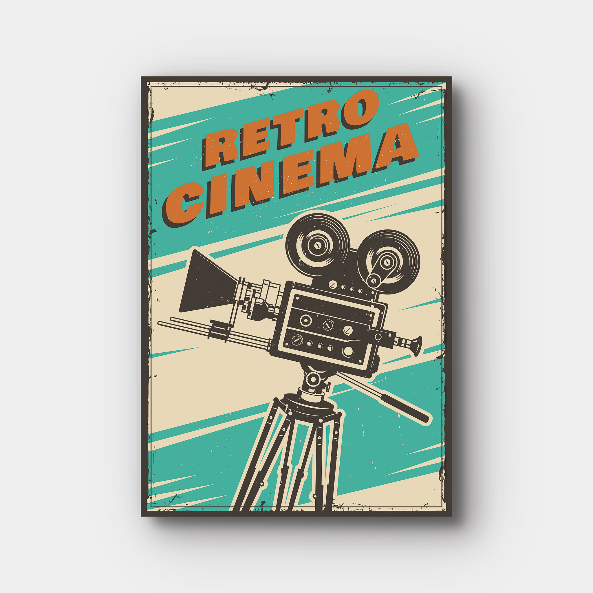 Retro Cinema Camera