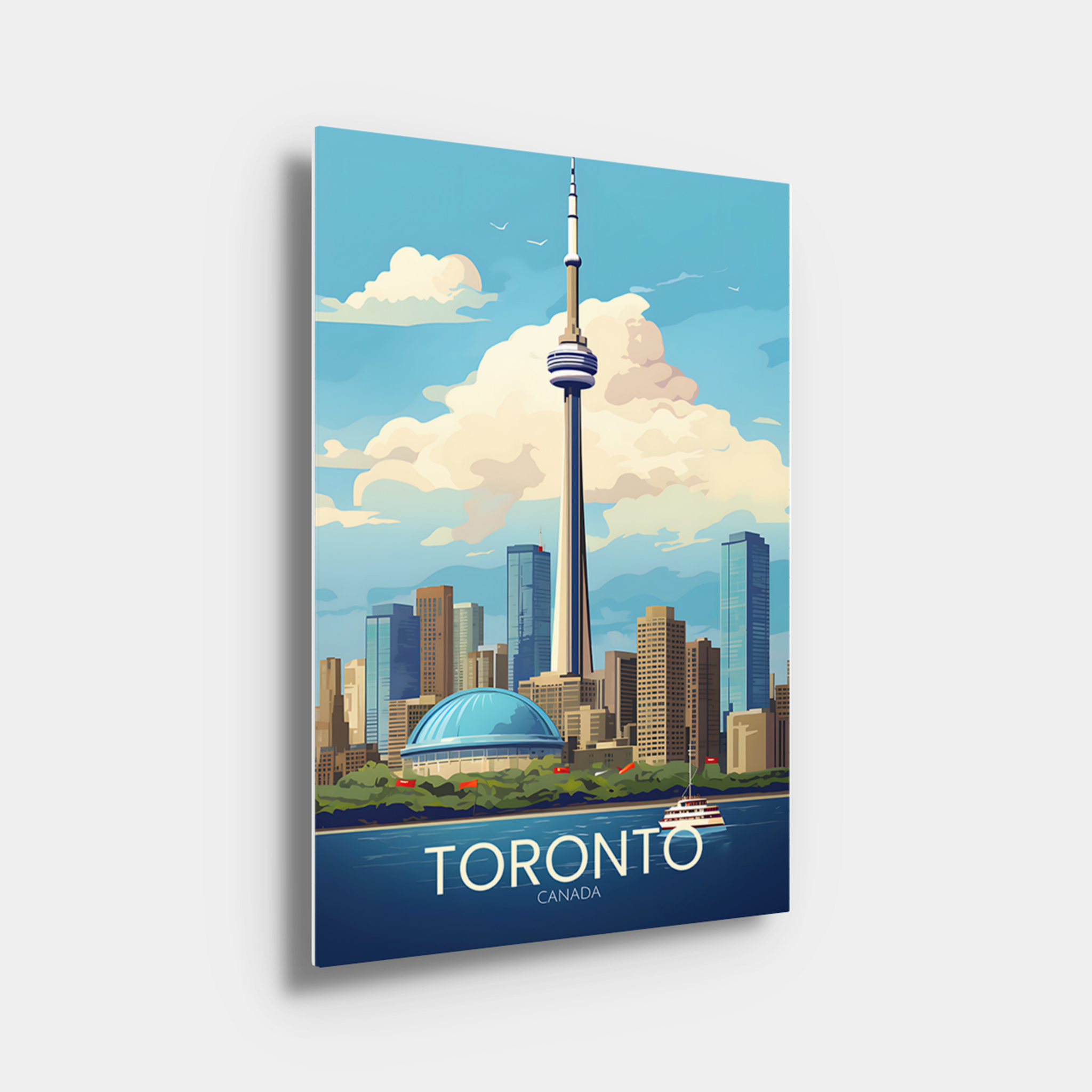 Toronto Travel Poster