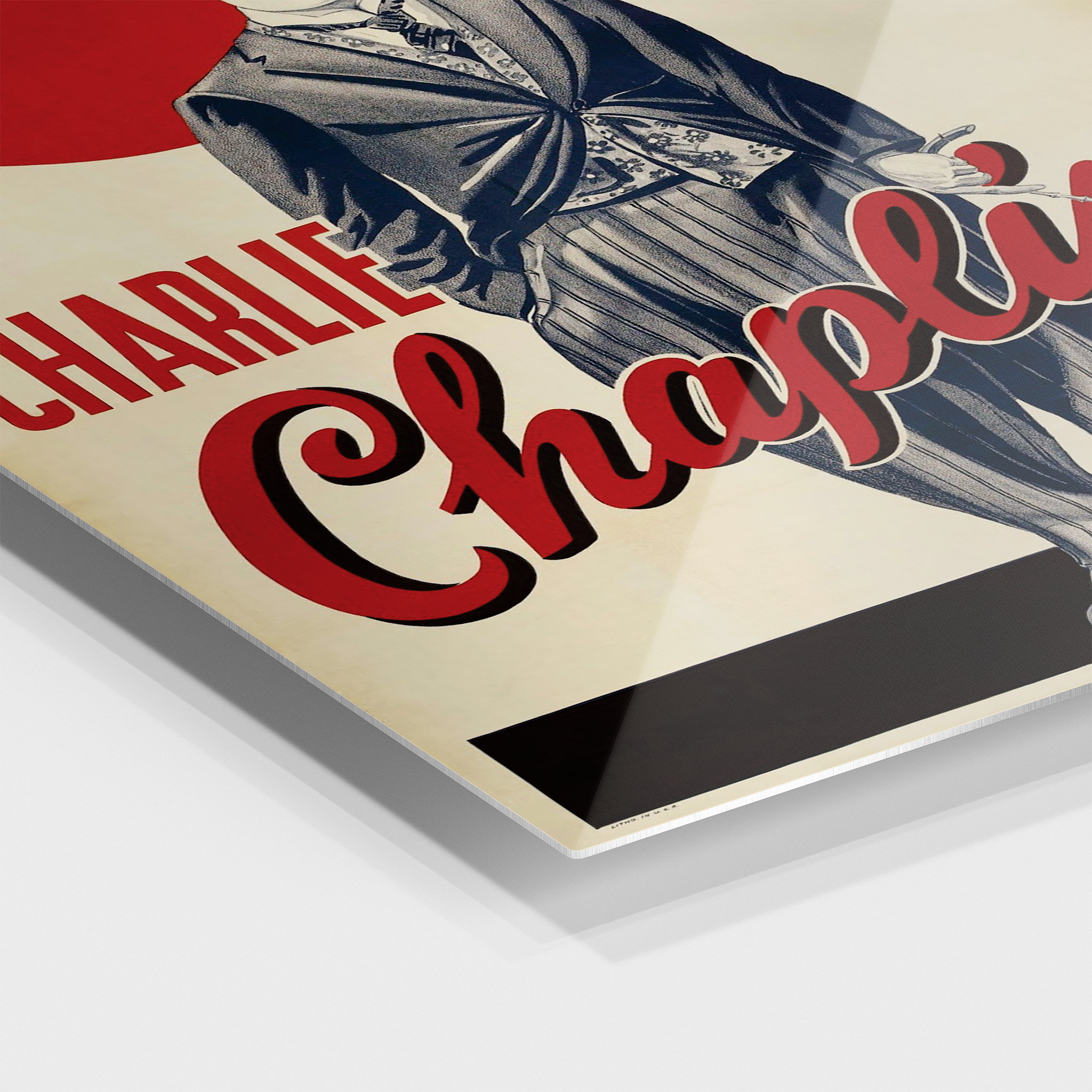 Charlie Chaplin Vintage Poster