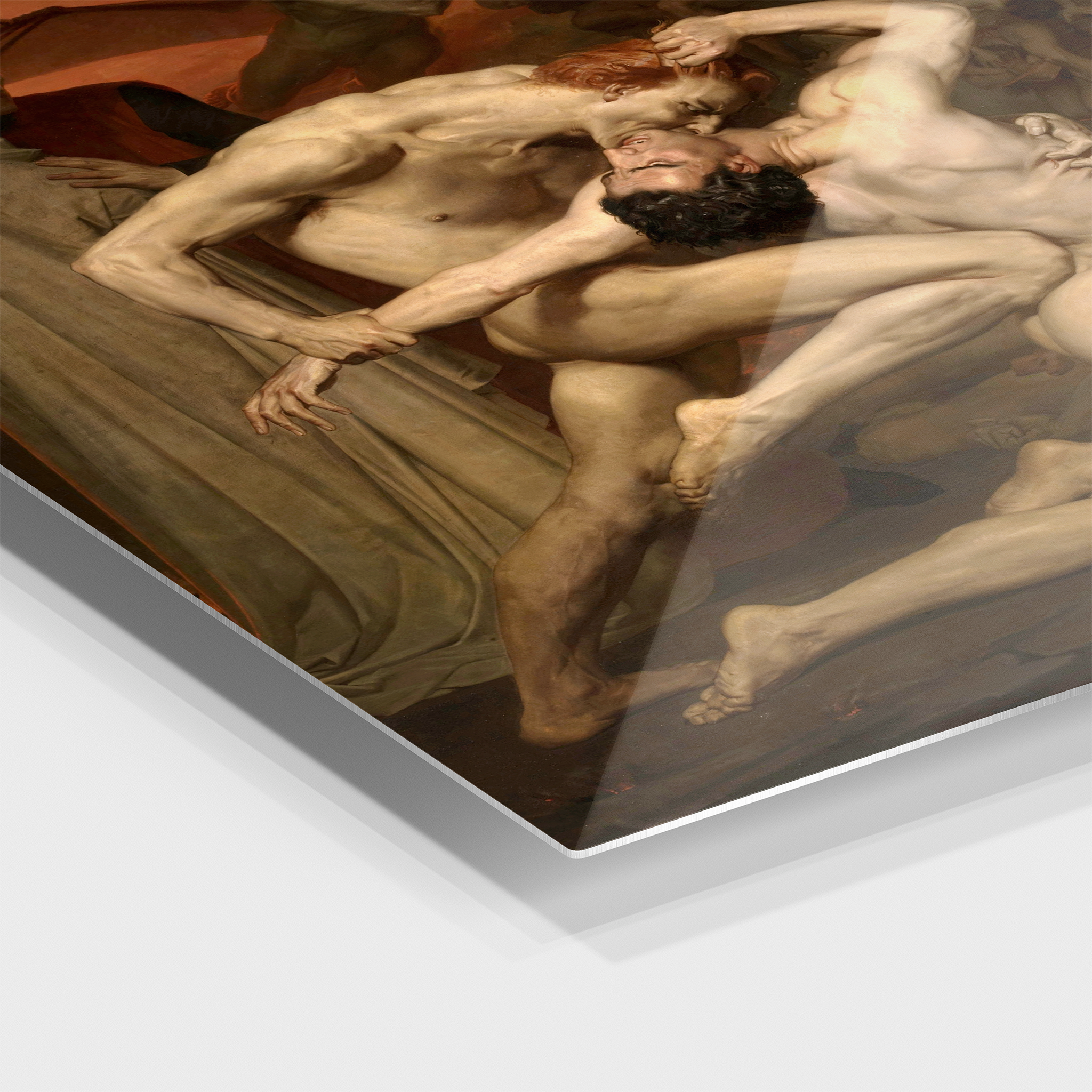 Dante And Virgil In Hell by William-Adolphe Bouguereau