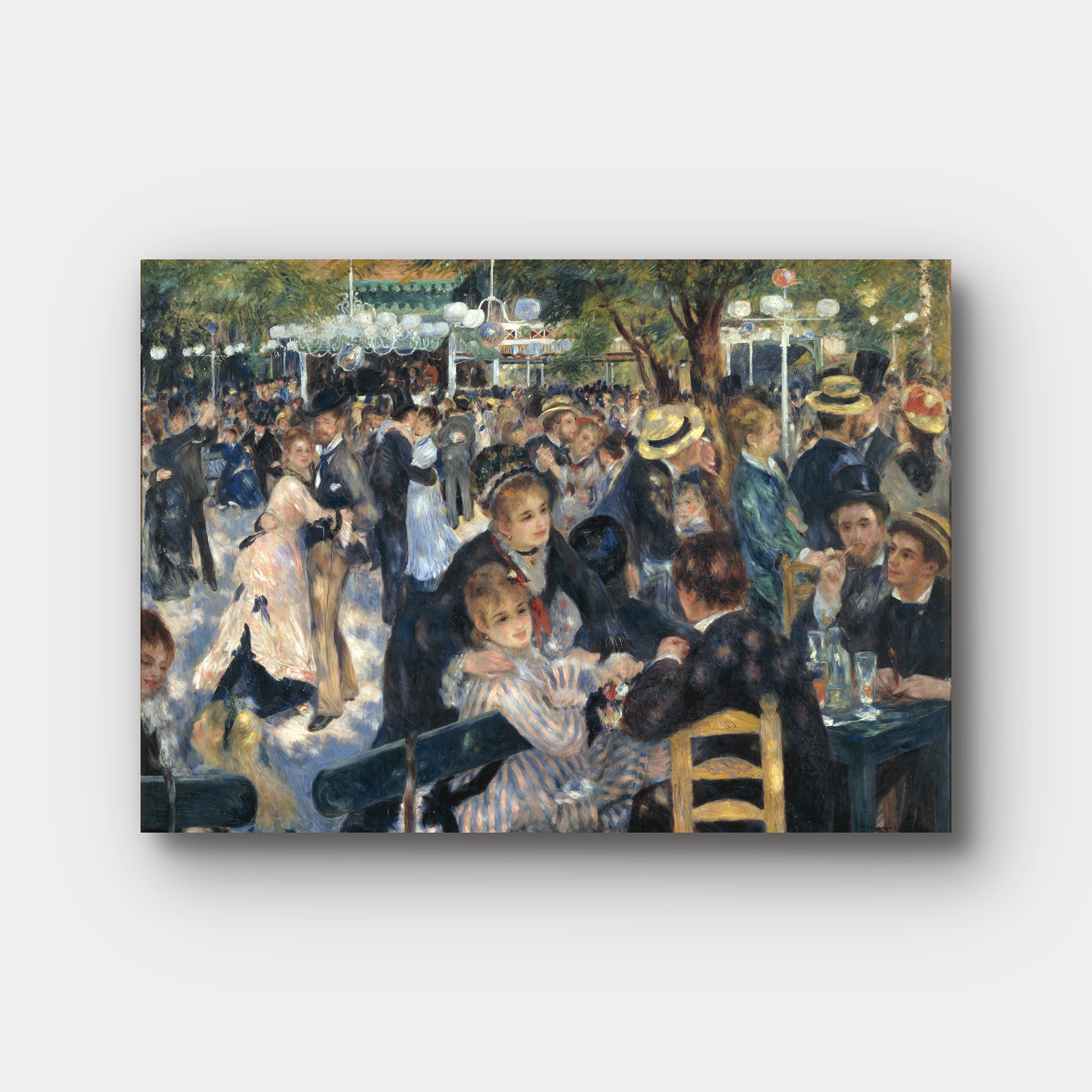 Bal du moulin de la Galette by Pierre-Auguste Renoir