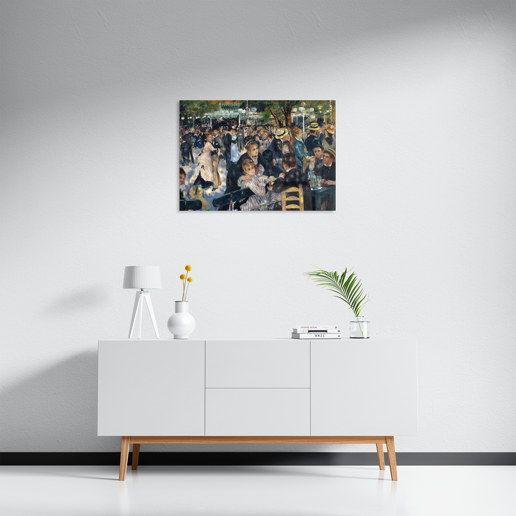 Bal du moulin de la Galette by Pierre-Auguste Renoir