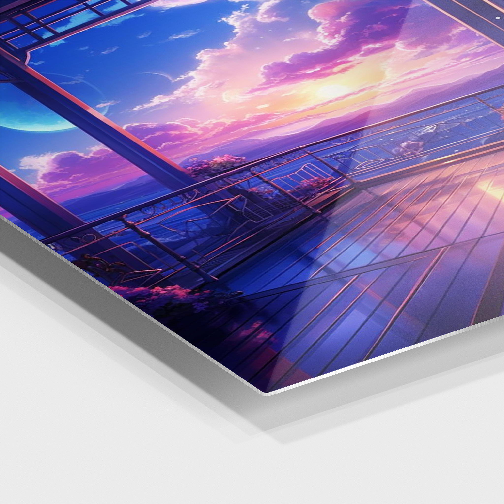 Purple Sunset Balcony