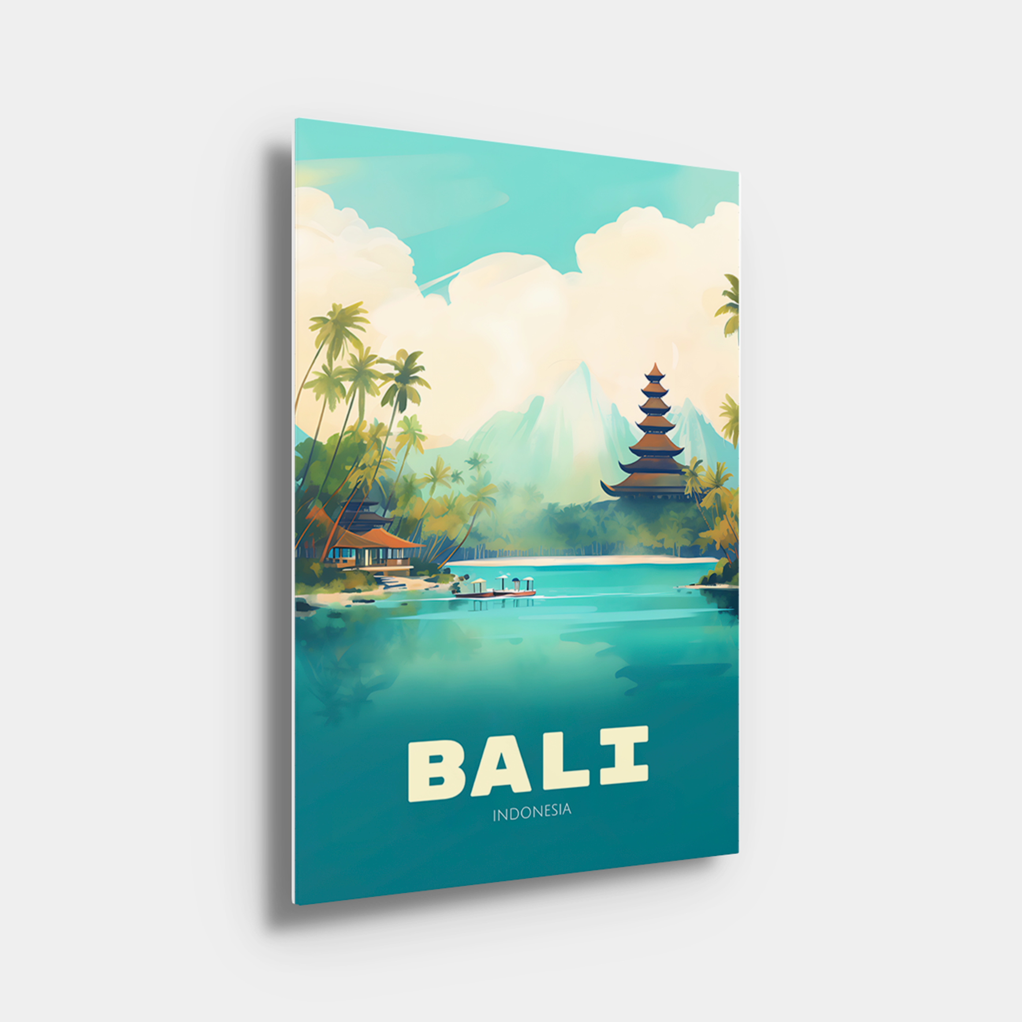 Bali Travel Poster