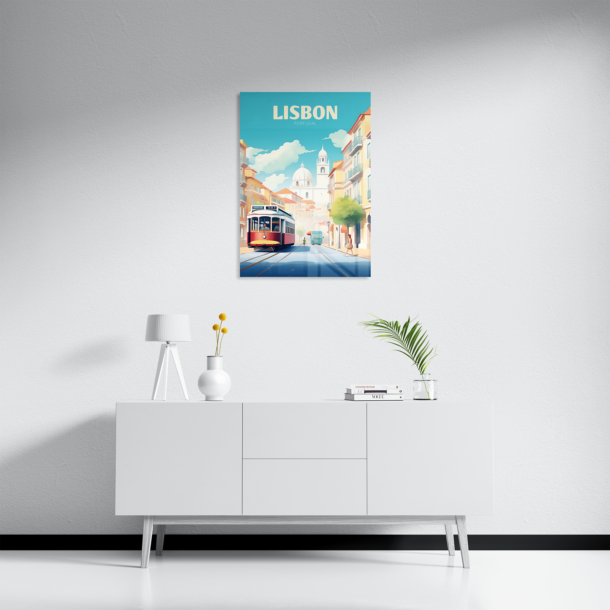 Lisbon Travel Poster