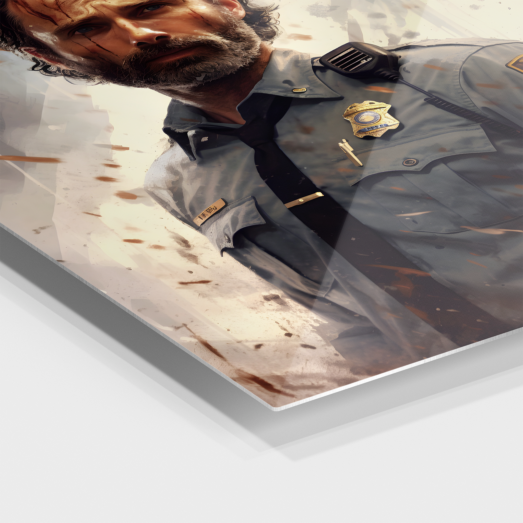 Rick Grimes Paint Art