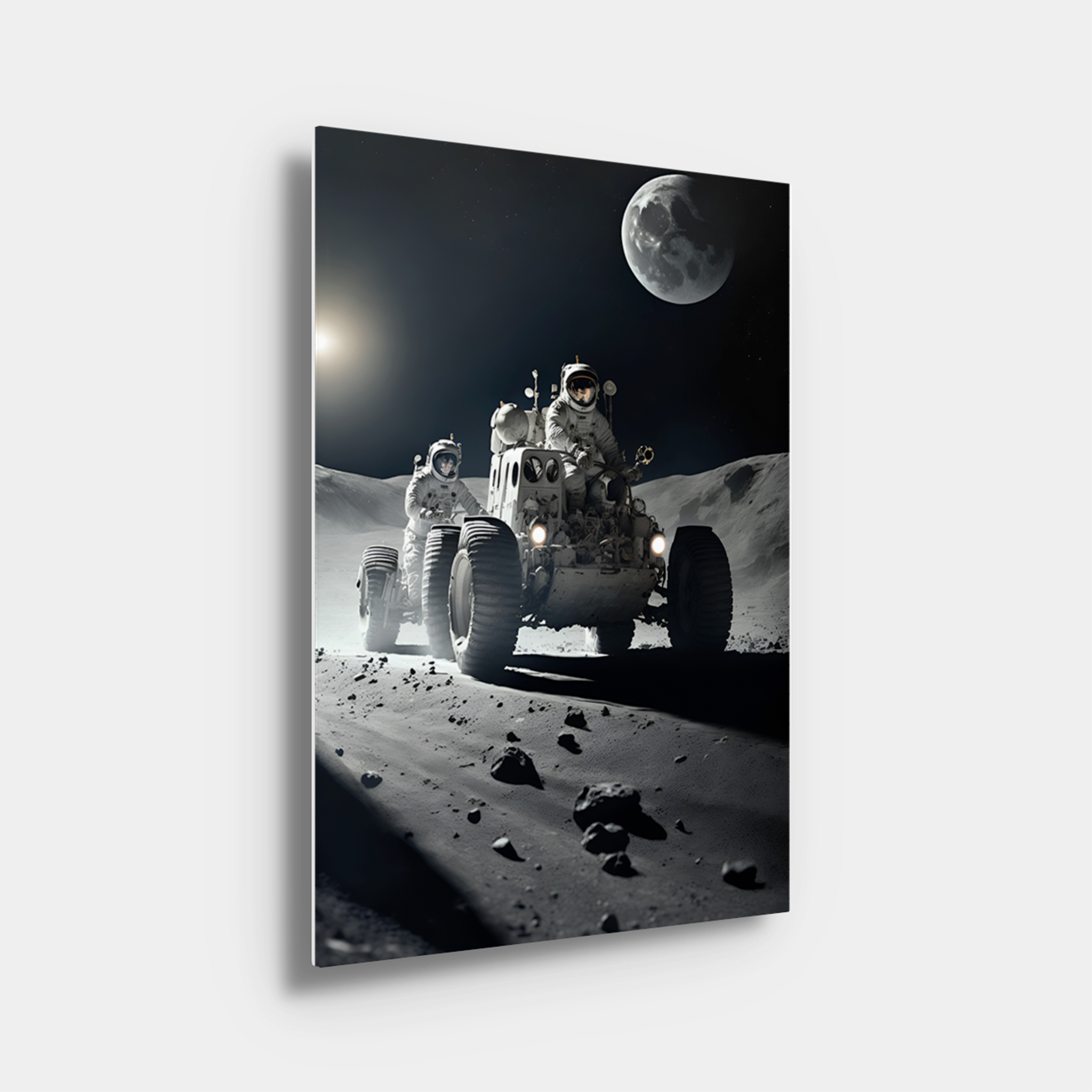 Astronauts In Rovers