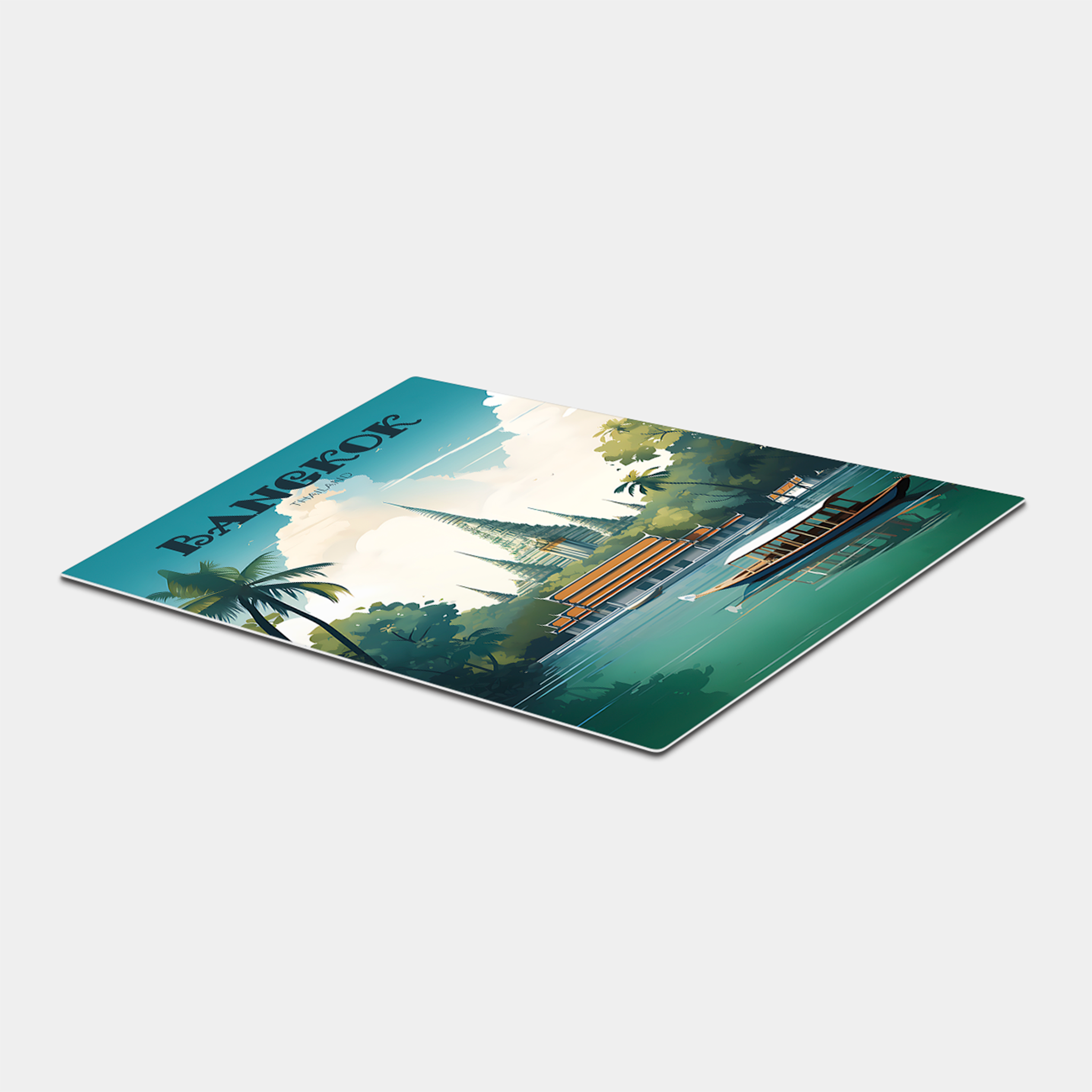 Bangkok Travel Poster