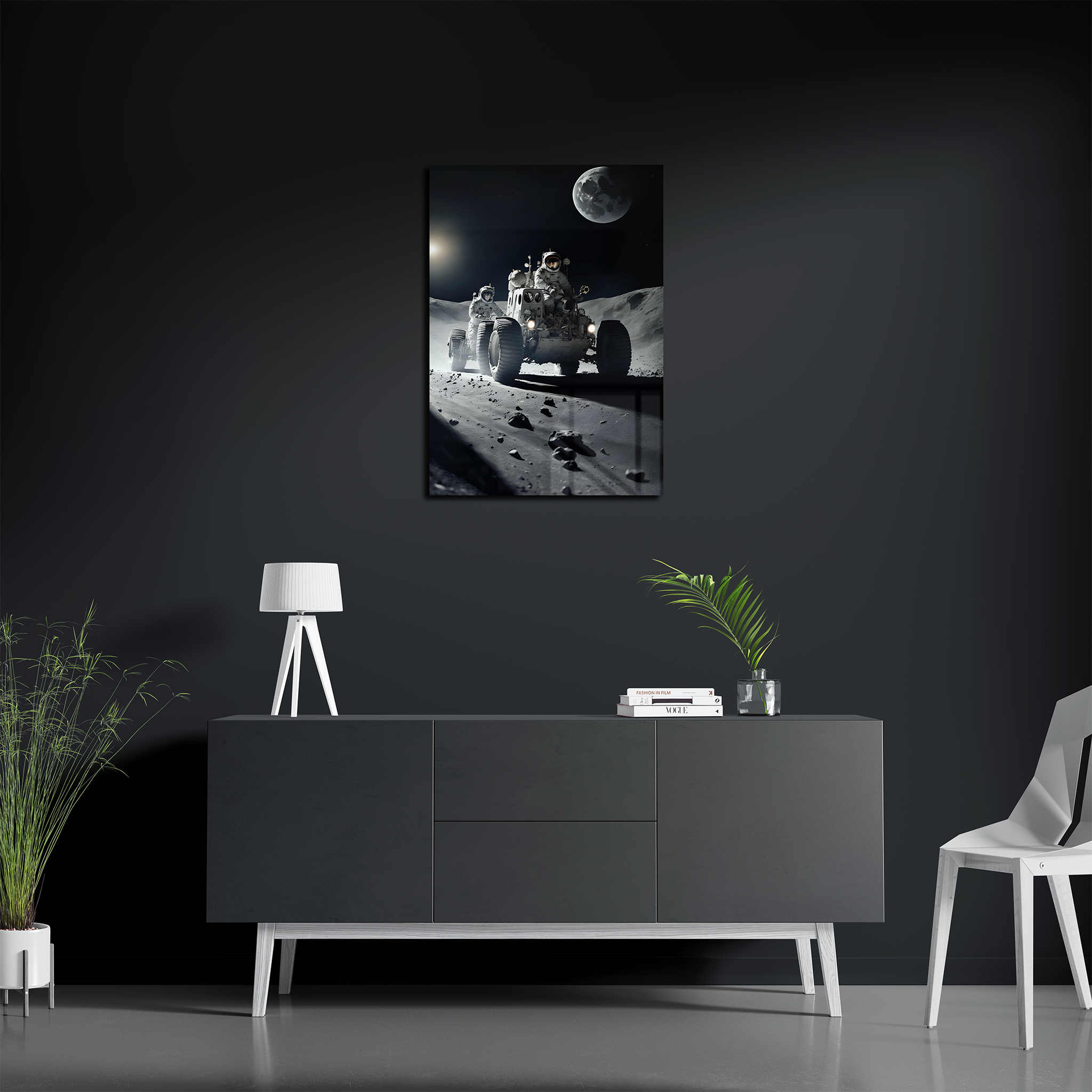 Astronauts In Rovers