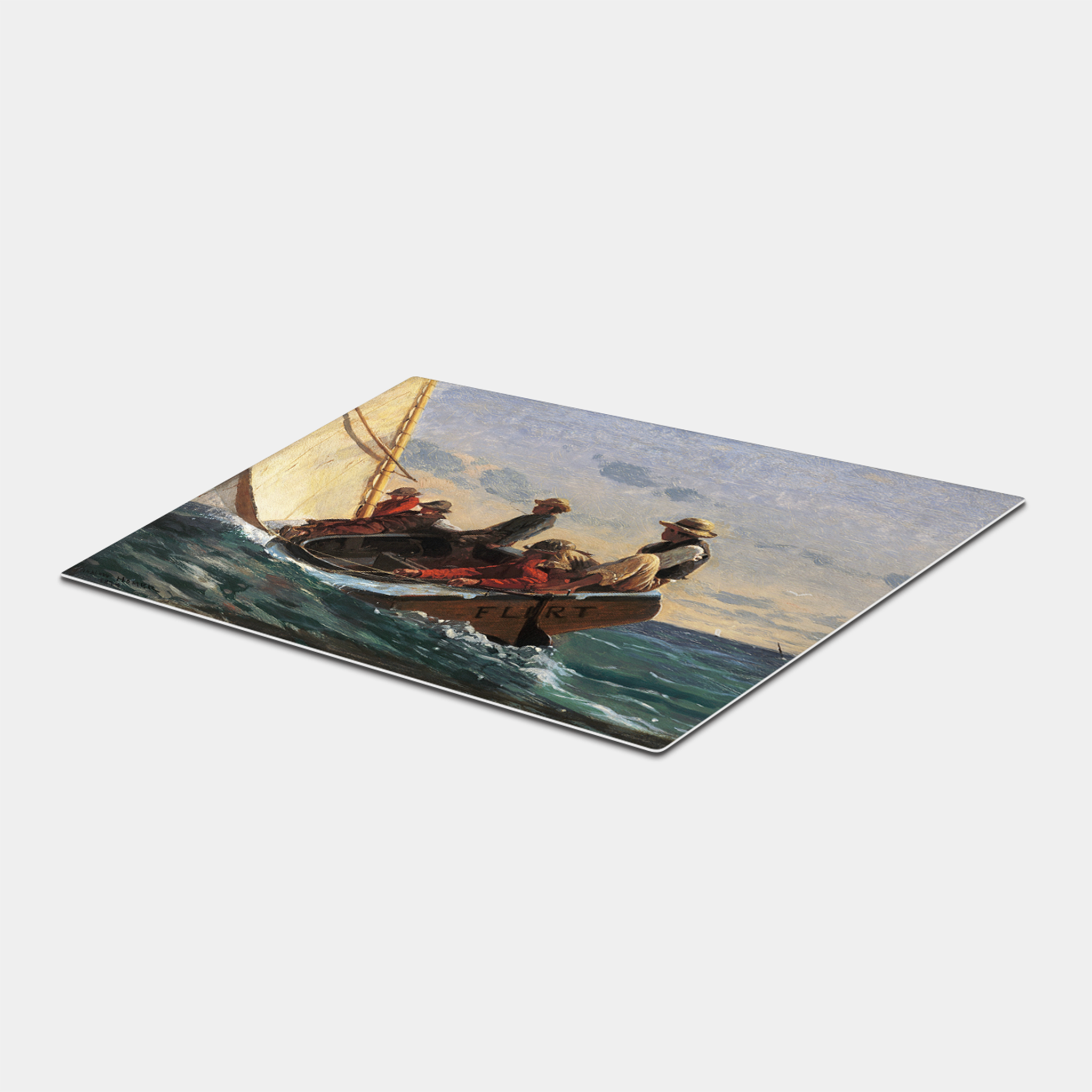 Breezing Up also known as A Fair Wind by Winslow Homer