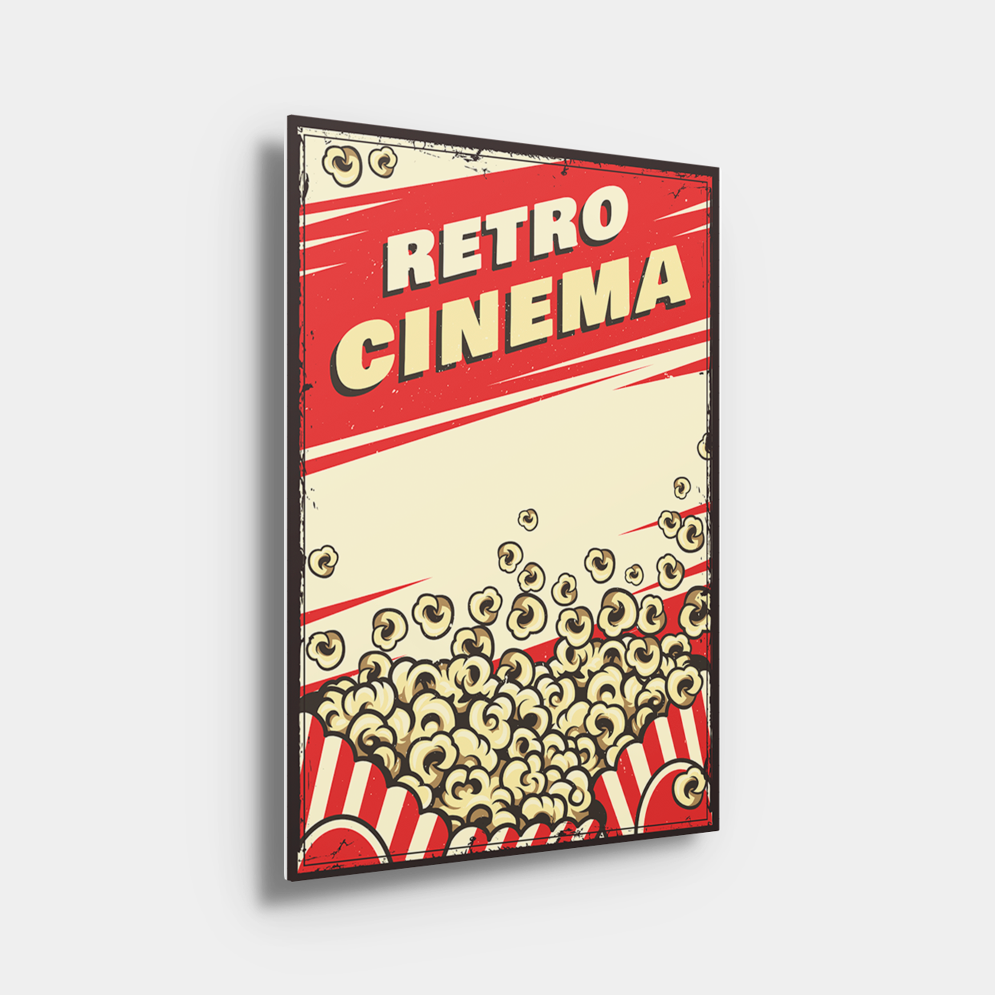 Retro Cinema Popcorn