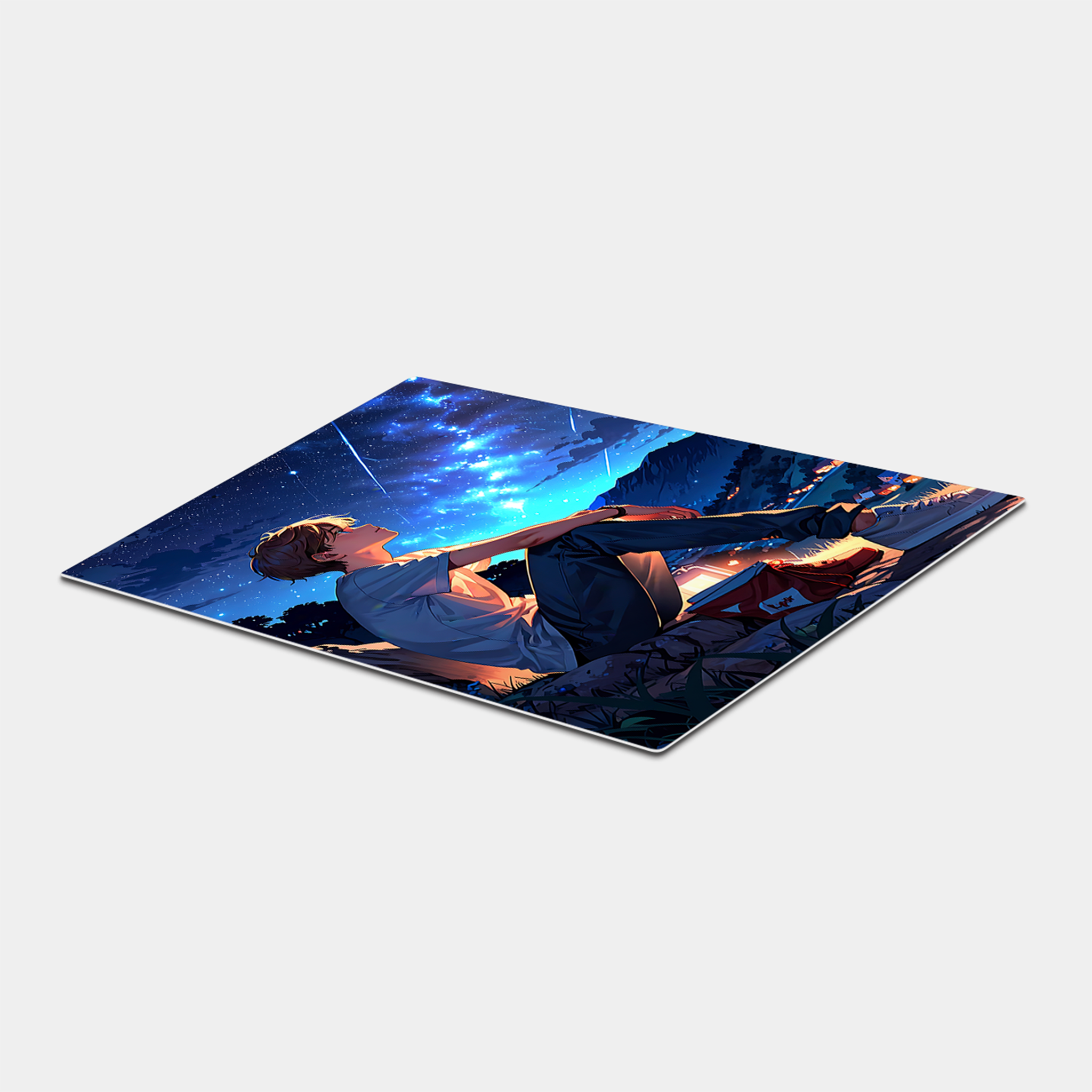 Stargazing Anime Boy