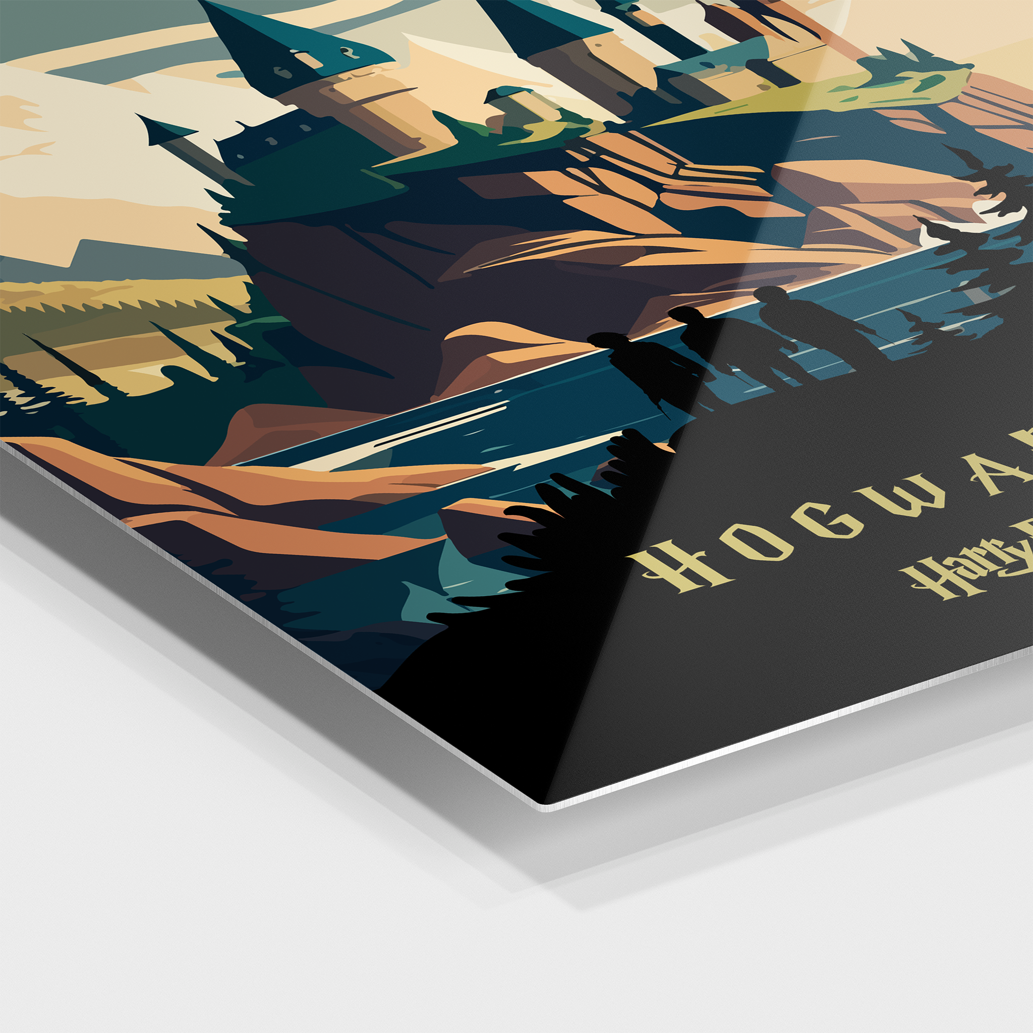 Hogwarts Inspired Minimalistic Art