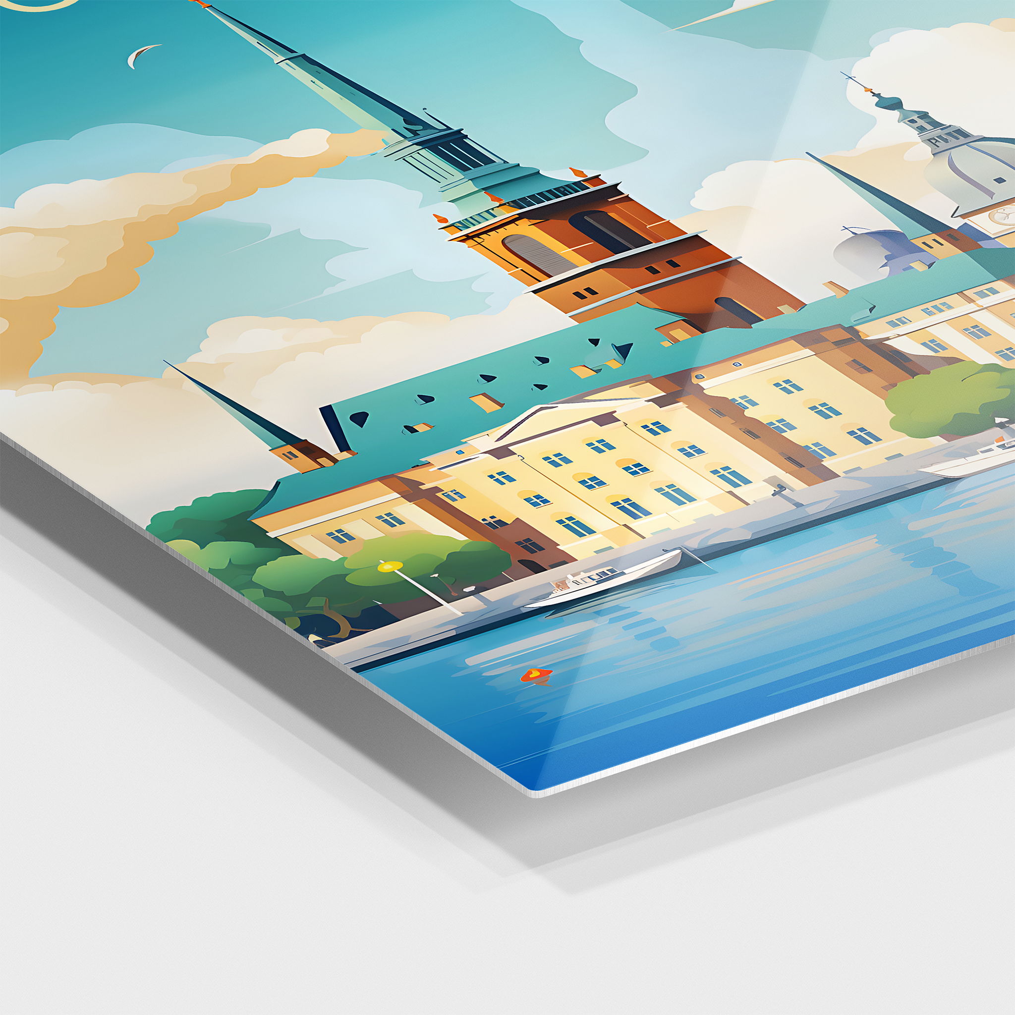 Stockholm Travel Poster