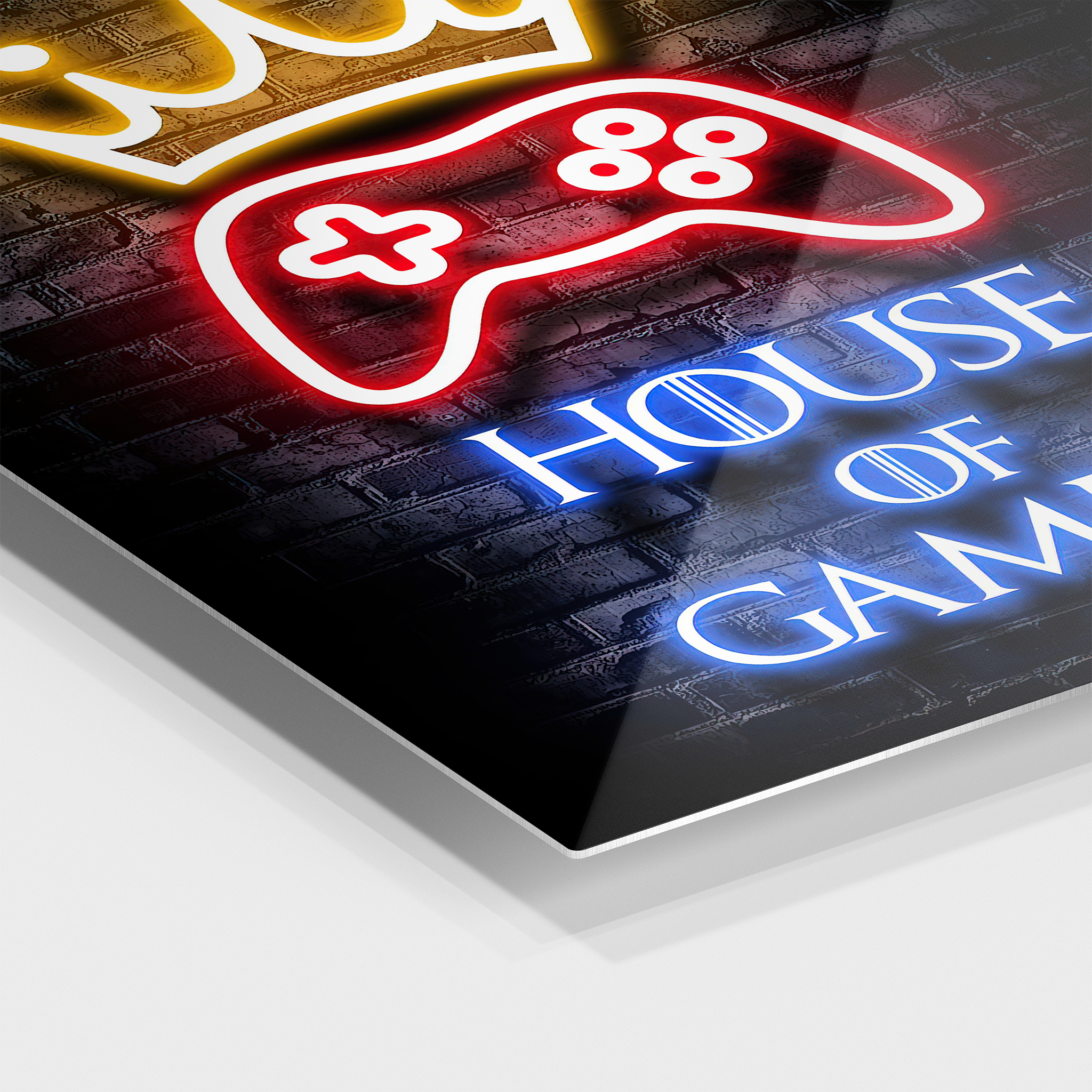 House Of Gaming Neon Lights