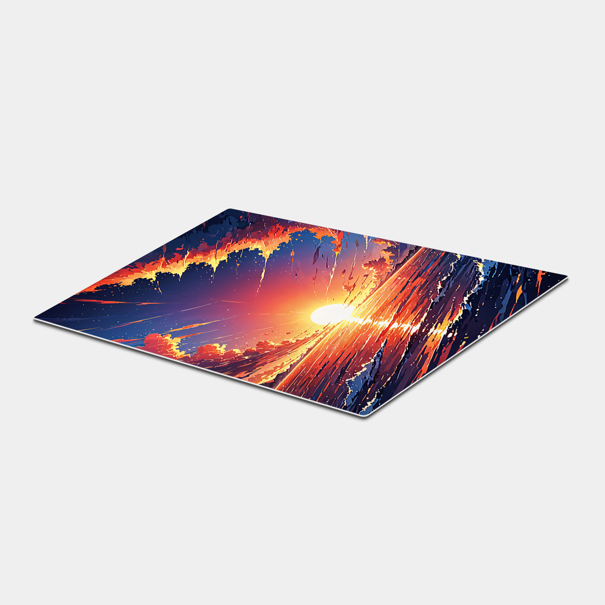 Sunset Crashing Waves