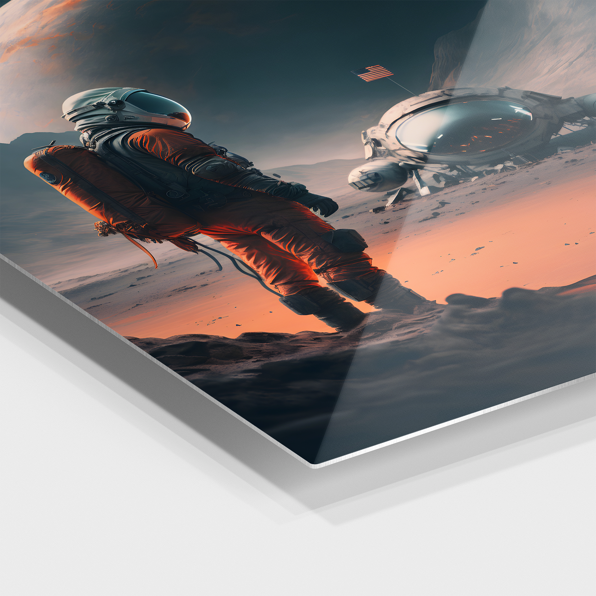 American Astronaut Spaceship