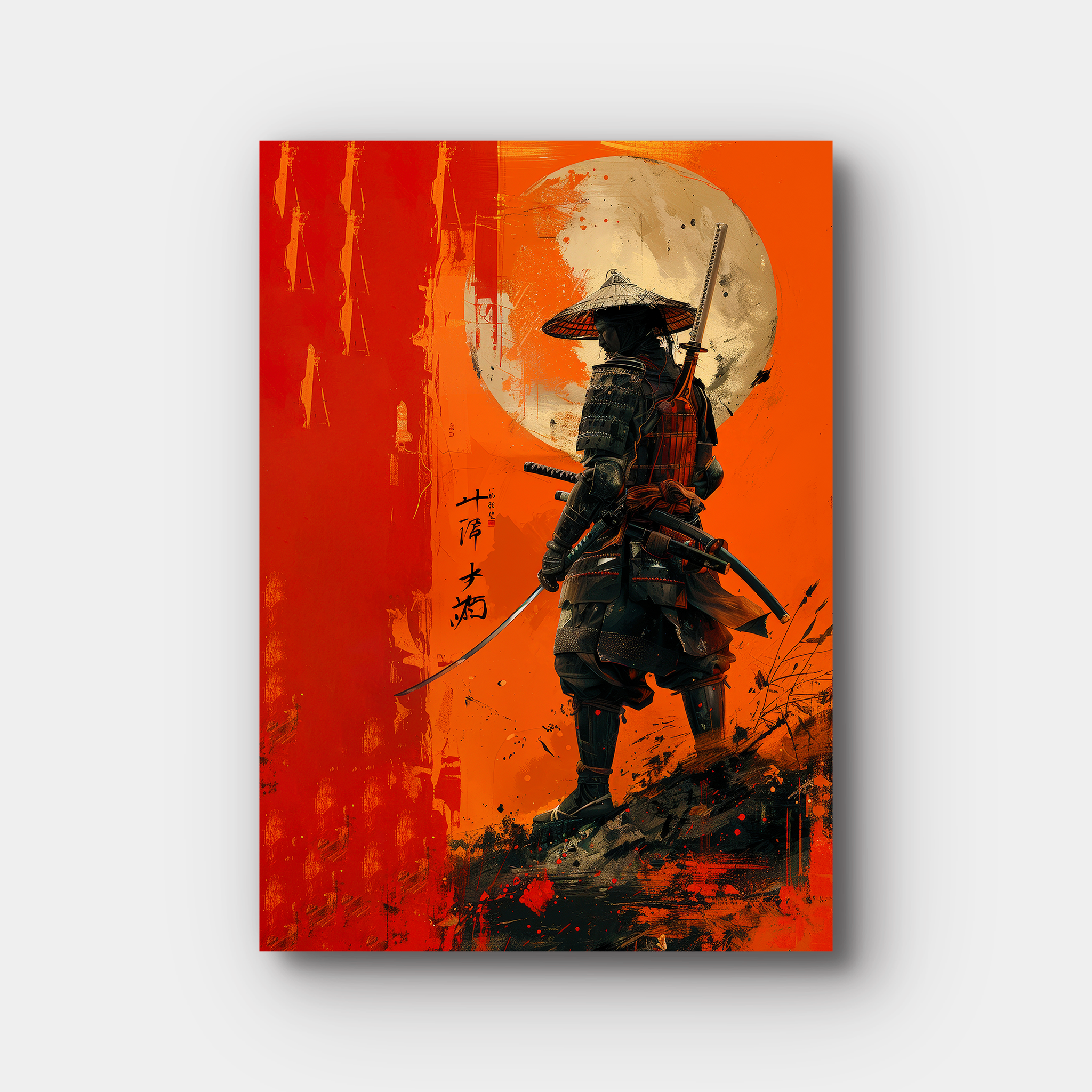 Samurai Traditional Japanese Painting