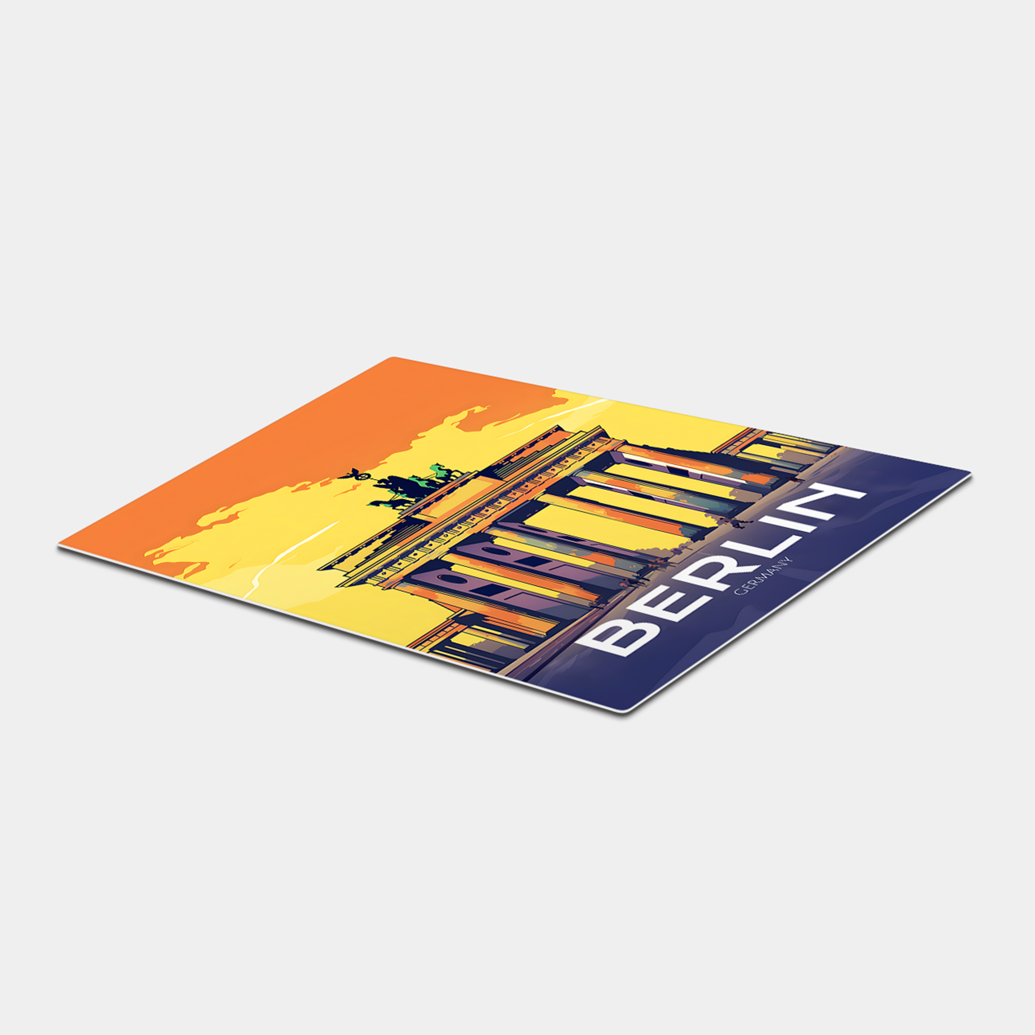 Berlin Travel Poster